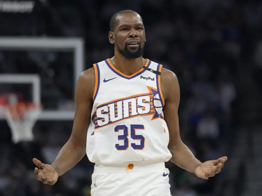 NBA/連3季換帥！太陽宣布開賣KD　拆掉三巨頭陣容不玩了
