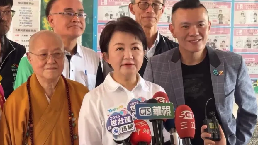 影/大罷免檢調辦藍不辦綠！盧秀燕轟打壓民主