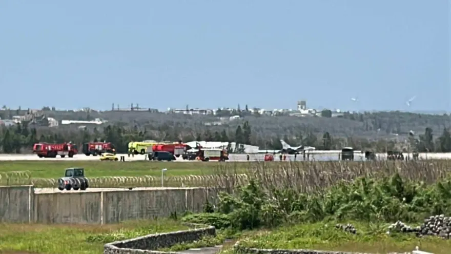 經國號戰機又出狀況　輪煞系統故障導致馬公機場關場
