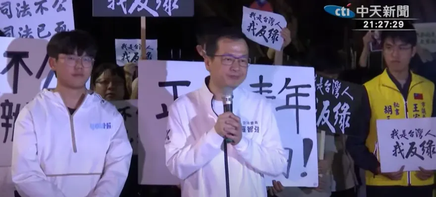 羅智強：不忍正義青年被綠色東廠追殺　捐250萬、426上凱道