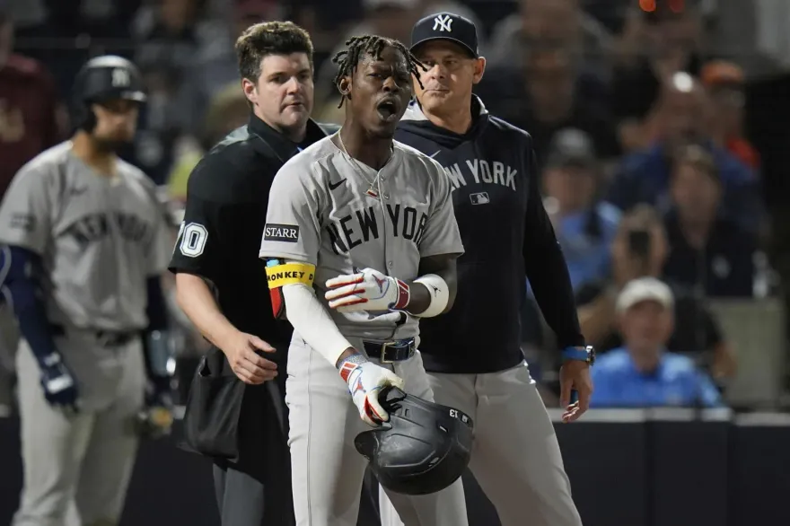 MLB/比賽中發文嗆裁判！洋基「爵士哥」遭禁賽1場