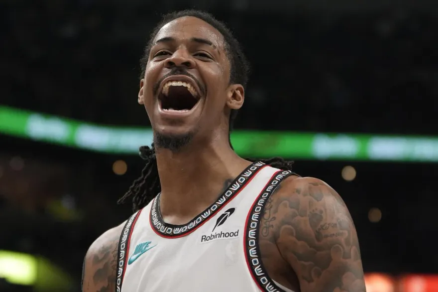 NBA/莫蘭特帶傷上陣！灰熊挺進季後賽　戴維斯轟40分白忙