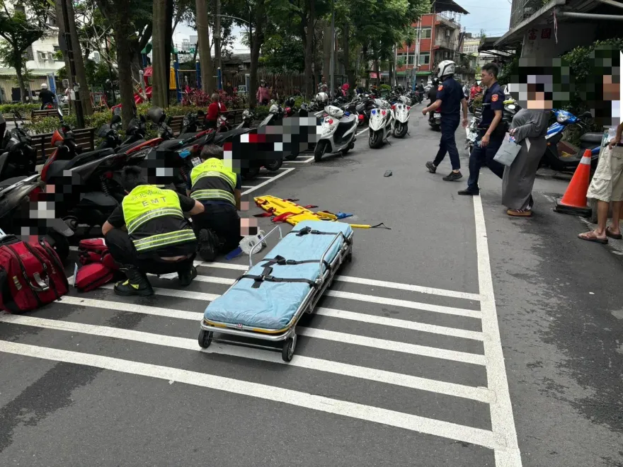 新莊慘烈墜樓！25歲男「6樓摔下」 雙腿斷下巴碎