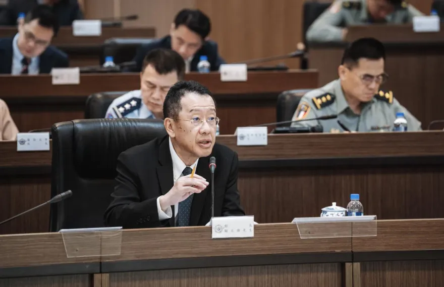 「漢光電腦兵推」總檢討出爐！顧立雄：進步本身就是一種嚇阻力量