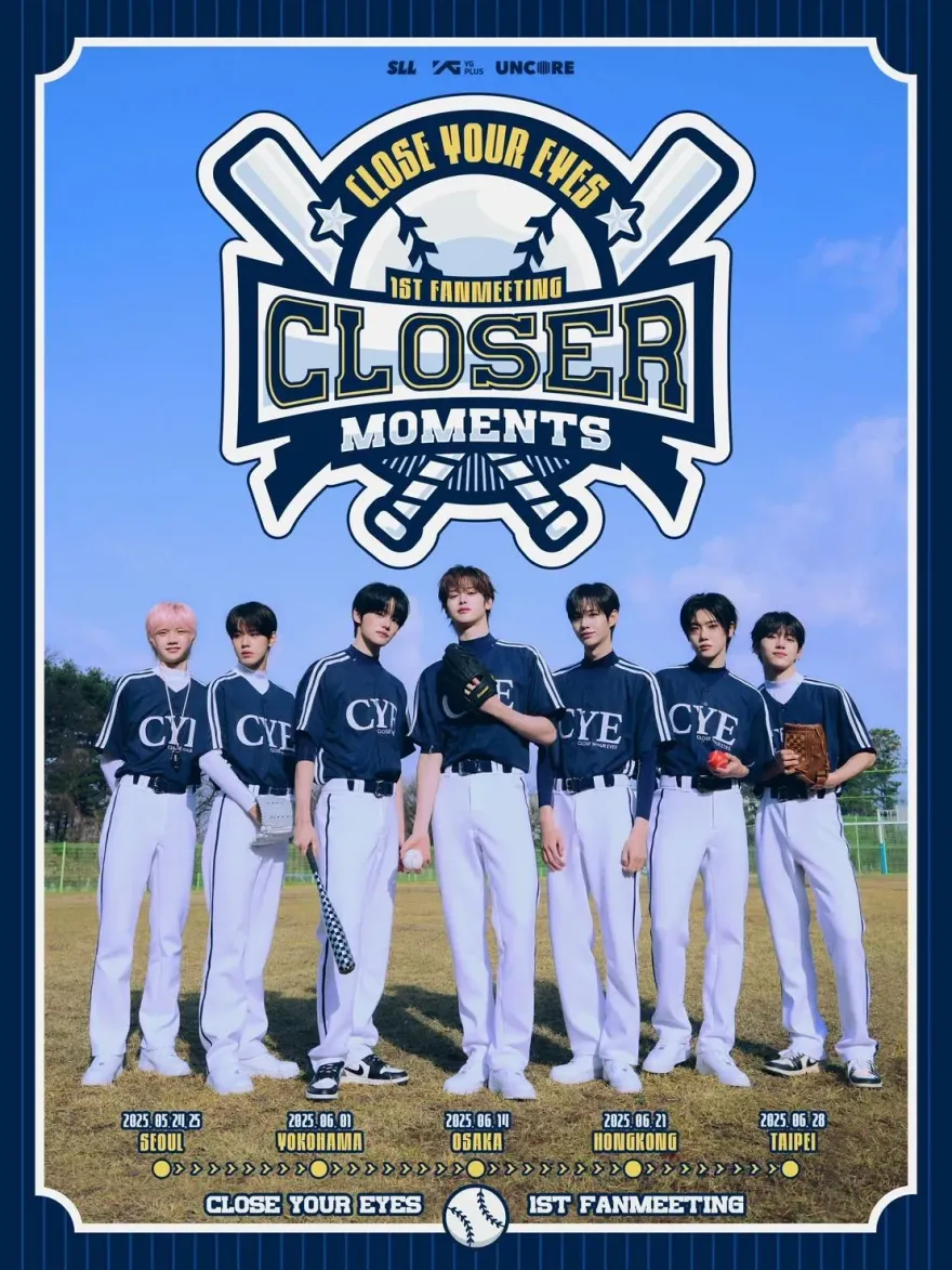 出道6天奪首1位！CLOSE YOUR EYES宣布亞巡壓軸來台
