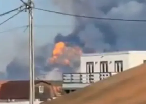影/最大軍火庫爆炸！疏散2000人「傳4人受傷」　俄國防部證實