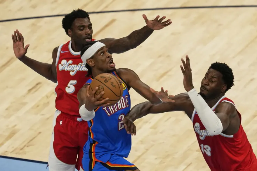 NBA/雷霆率先晉級！SGA狂炸38分　直落四橫掃灰熊