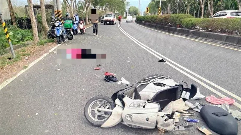 屏東2天前才爆學長撞死學弟！　同路段女騎士自撞爆頭亡