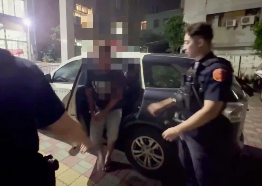 影/台南通緝犯拒檢逃逸「BMW被開2槍」　3小時落網