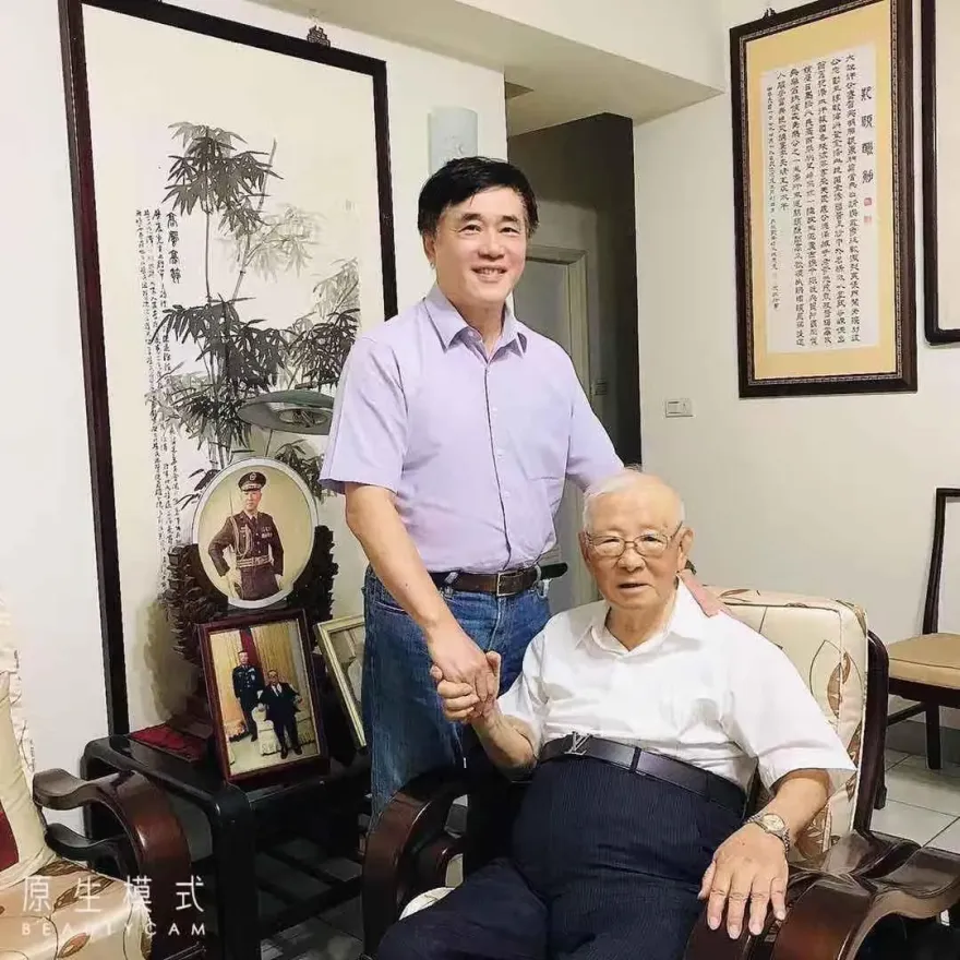 郝龍斌憶107歲許歷農最後妙喻「公說婆有理，婆說公有理」