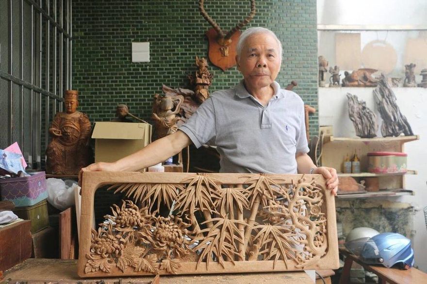 「鑿花」藝師蔡共新辭世享壽78歲　文化部頒旌揚狀