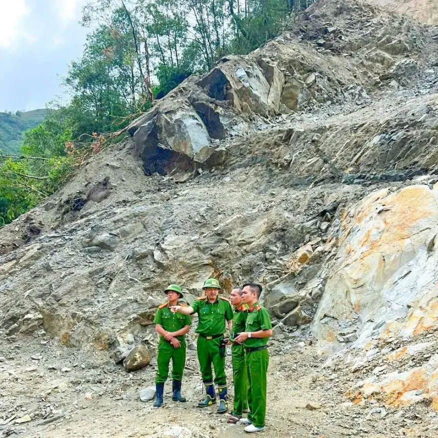 水力發電廠工地爆山崩　越南北部道路邊坡崩塌釀5死4傷