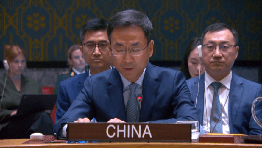中美代表聯合國舌戰！耿爽嗆美國是「南海安全穩定最大威脅」