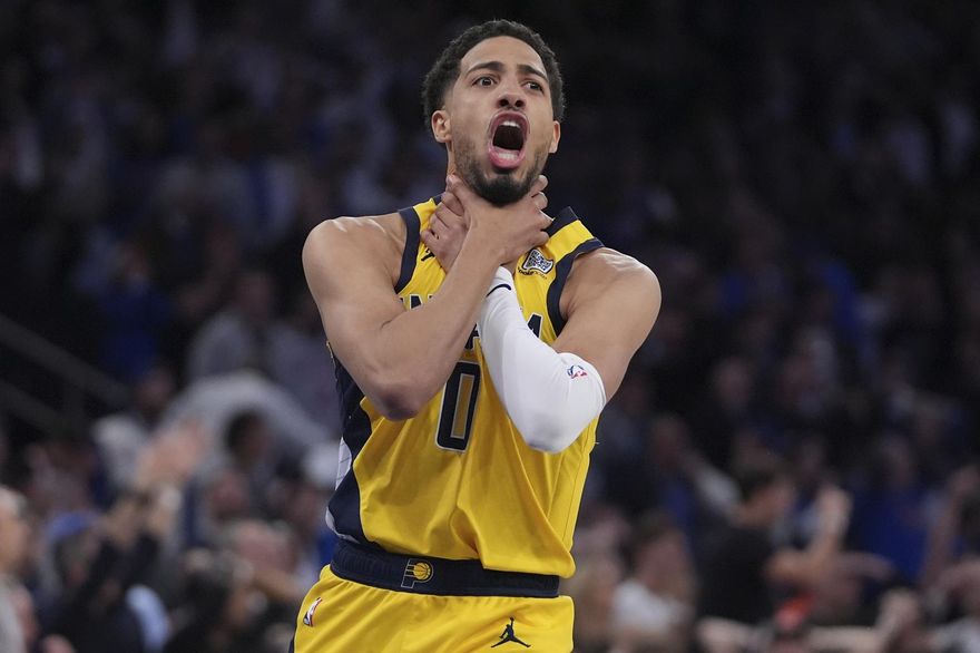NBA/重現大嘴米勒經典鎖喉手勢！哈利柏頓：以為那是絕殺
