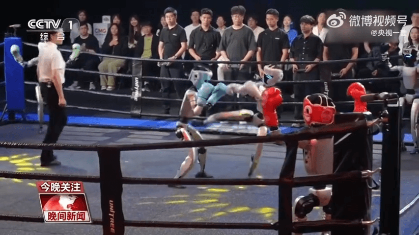 影/全球首位人形機器人「拳王」誕生！精彩對決畫面曝