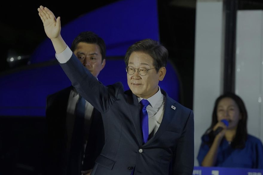 快訊/韓國結果揭曉　賴清德祝賀李在明新任大統領