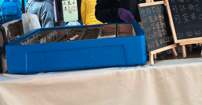 菜市場驚見100元「提拉米蘇」　網一看急勸：千萬別買