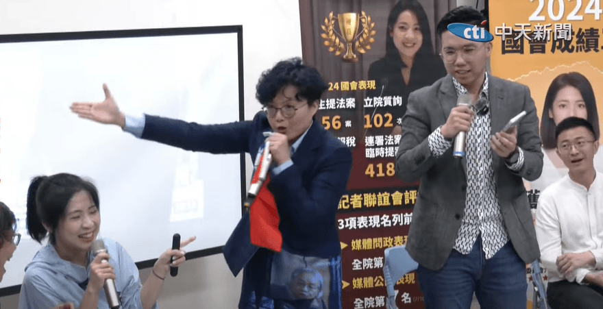踢館徐巧芯反遭圍剿電爆　Grace上綠媒政論討拍哽咽泛淚