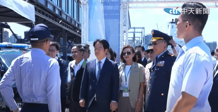 海安12號演習 賴清德：立院不分黨派「支持特別預算」當海巡後盾