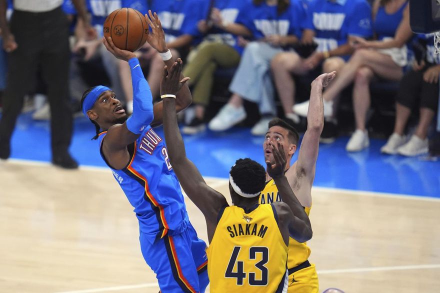 NBA/雷霆總冠軍賽G2打爆溜馬！SGA狂轟34分扳平戰局