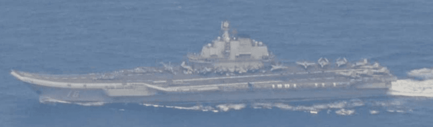 遼寧艦首進入南鳥島近海！執行艦載機起降　日軍方分析意圖