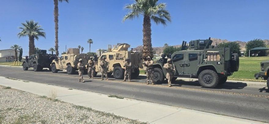 不管加州政府反對！　川普執意派陸戰隊進軍洛杉磯