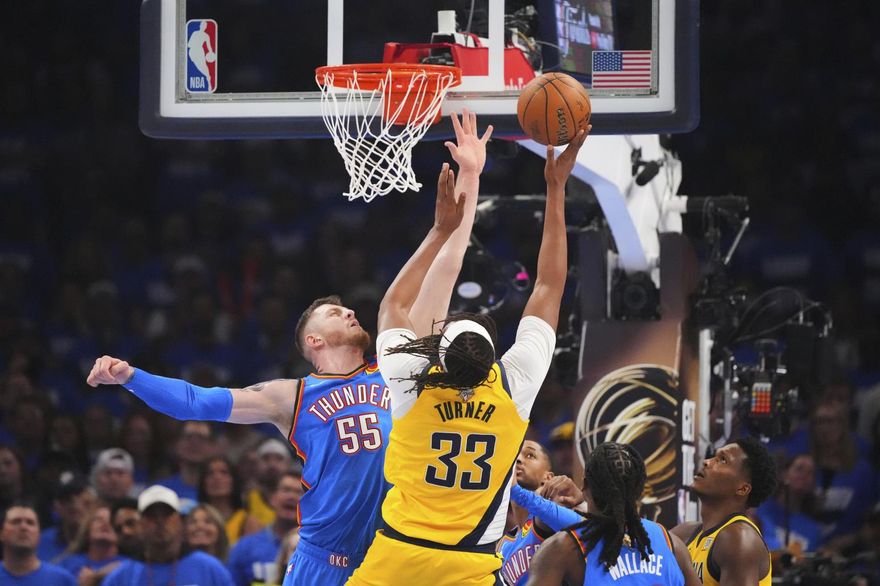 NBA/總冠軍賽G3溜馬第4節逆轉　9分勝雷霆2比1領先