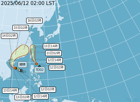 東南部注意！熱帶低壓「可能跑來台灣」　挾雨彈轟炸