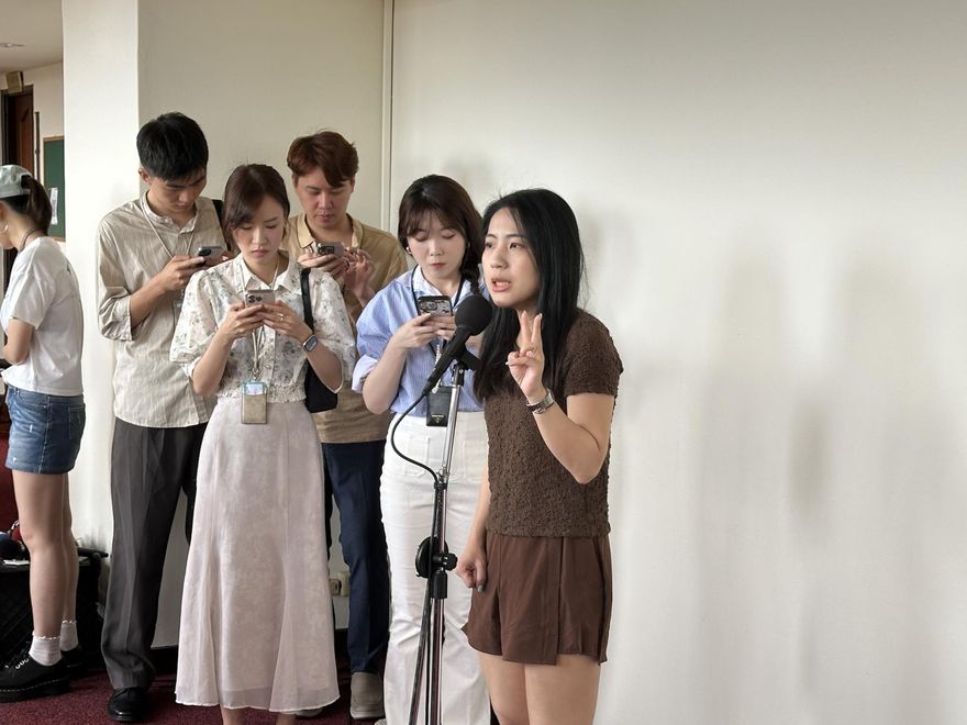 遭綠營控修國安惡法　徐巧芯駁：不願讓高中生上戰場