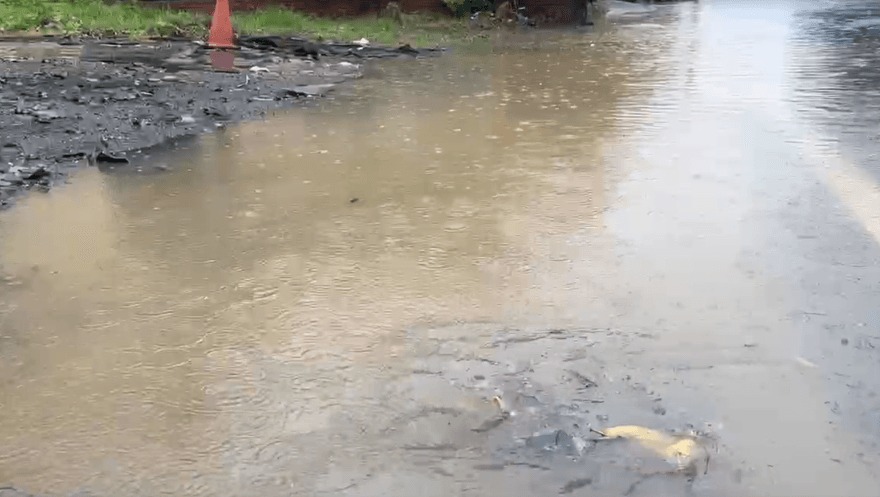 影/雨下不停！彰化部分路段積水　畫面曝光