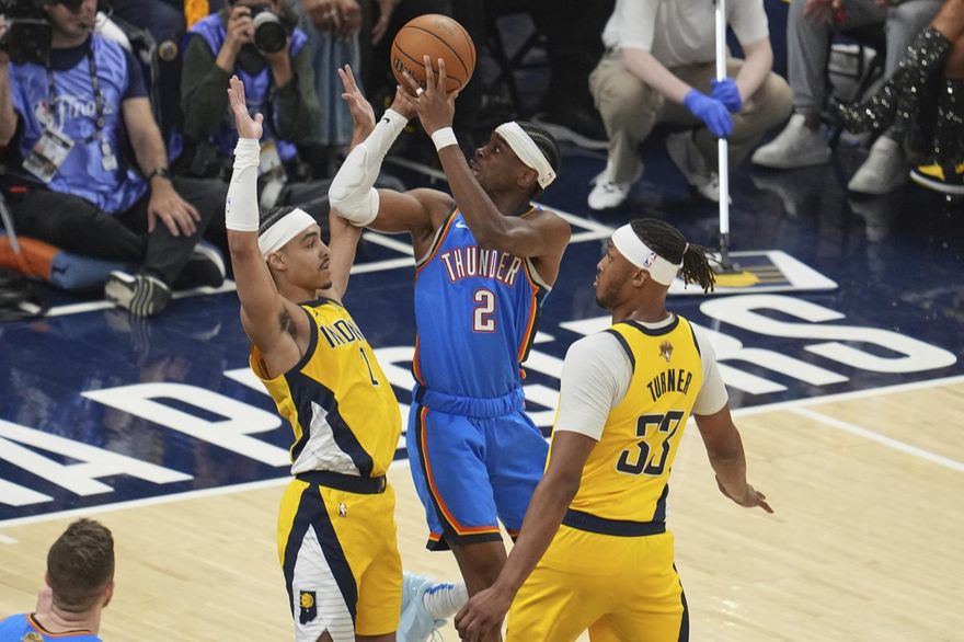 NBA/雷霆拒絕被聽牌！SGA猛轟35分　第4節逆轉勝溜馬