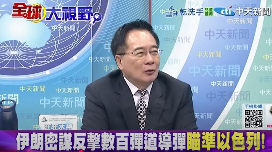 影/以伊衝突急速升溫…蔡正元：伊朗不會去轟「聖地」