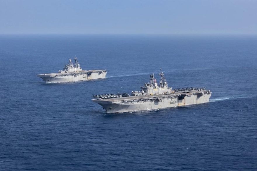 「閃電航艦」換防　美軍的黎波里號突擊艦將前進部署日本