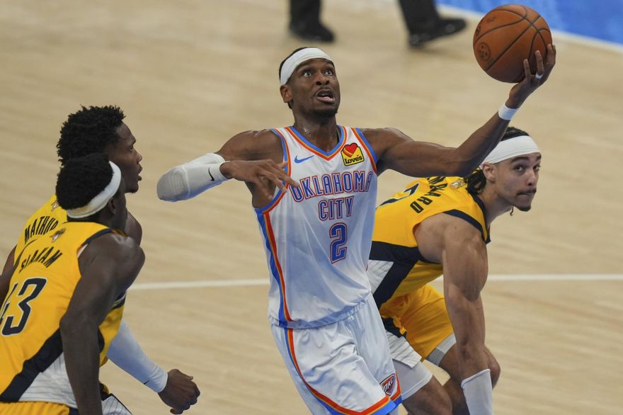 NBA/雙核心轟71分！雷霆率先聽牌　奪冠機率破7成