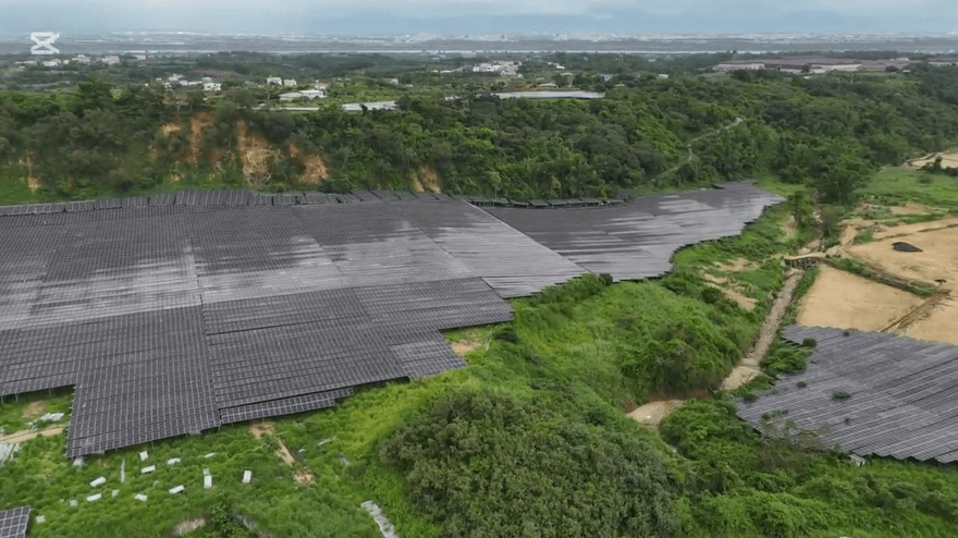 影/颱風來恐滅村！大樹51公頃光電板「啃噬山林」　震撼空拍