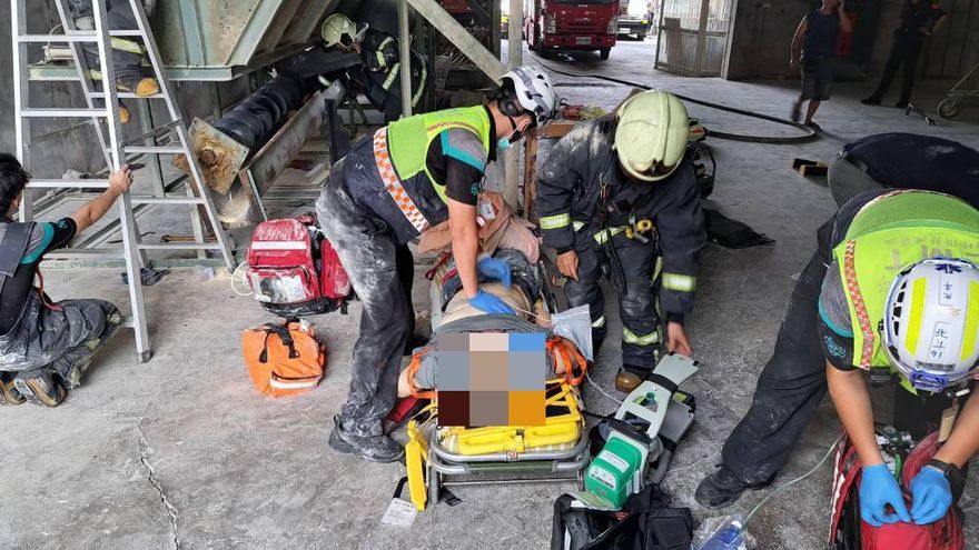 救不回來！彰化工人遭捲入玉米粉碎機慘死