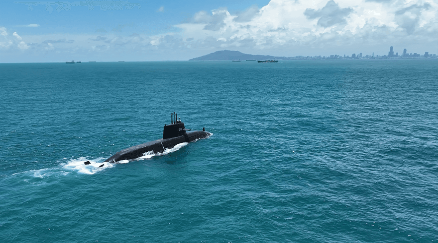 海軍自製潛艦一大步　台船：海鯤號浮航測試完才會潛航