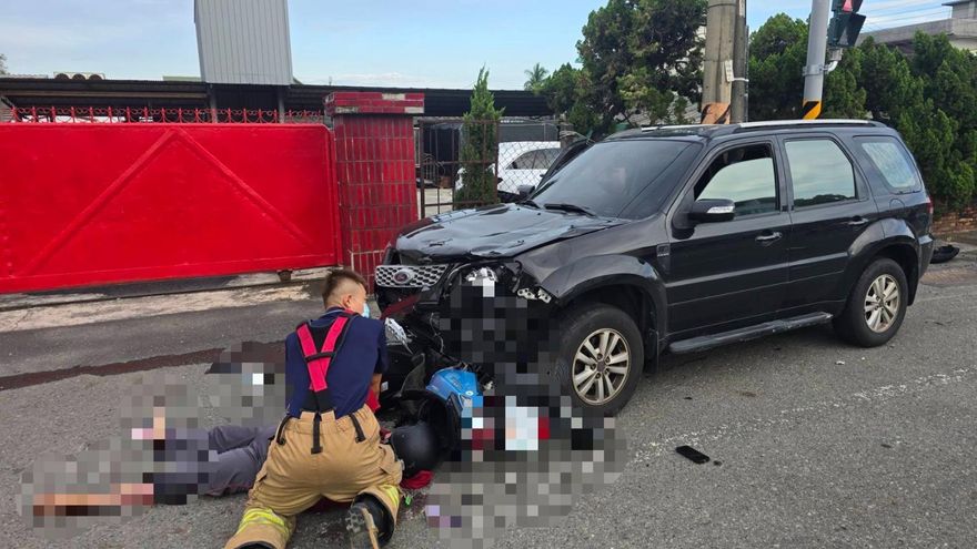 救不回來！台南巷弄休旅車高速撞擊　母女噴飛浴血雙亡