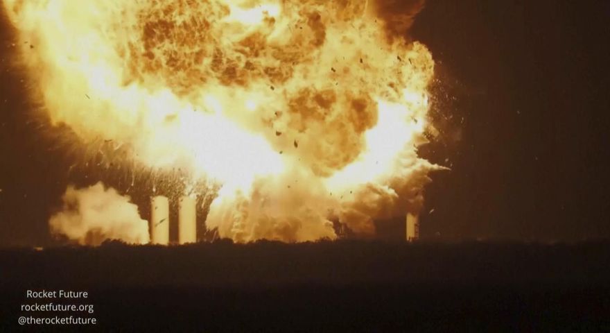 SpaceX星艦地面測試爆炸！初步調查出爐疑氮氣罐缺陷釀禍