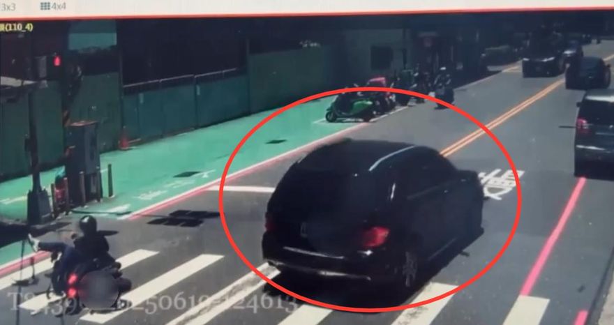 影/中和休旅車追撞機車釀2傷　惡質駕駛肇逃