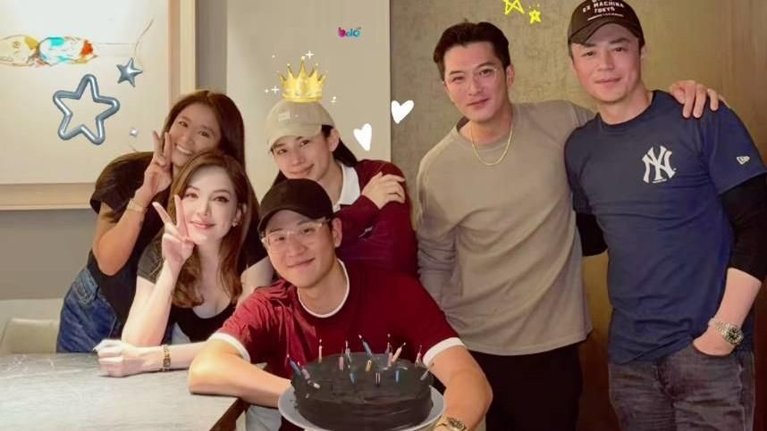 超狂合照！3對大咖夫妻齊慶生　霍建華、林心如罕同框