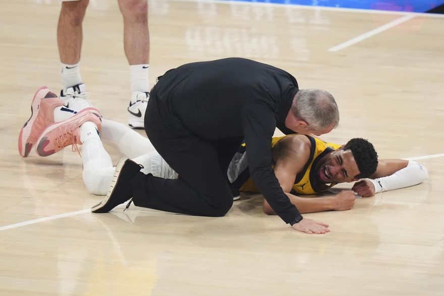 NBA/溜馬一哥G7首節傷退　老爸曝：阿基里斯腱受傷