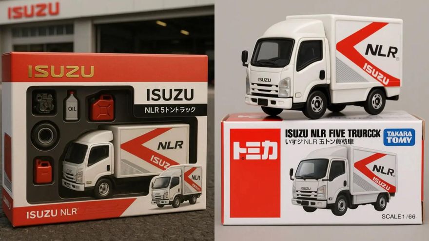 GPT畫出夢想車！ISUZU NLR做出樂高、鋼彈汽車模型　咒語瘋傳