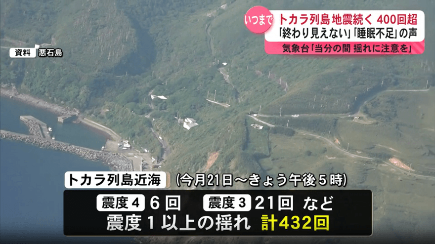 又搖了！鹿兒島晚間2地震「最大震度3」　至今平均每小時4震