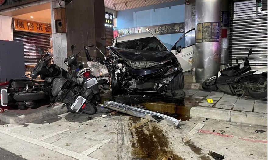 吸喪屍煙彈毒駕撞死三重警　黃國維一審重判18年半