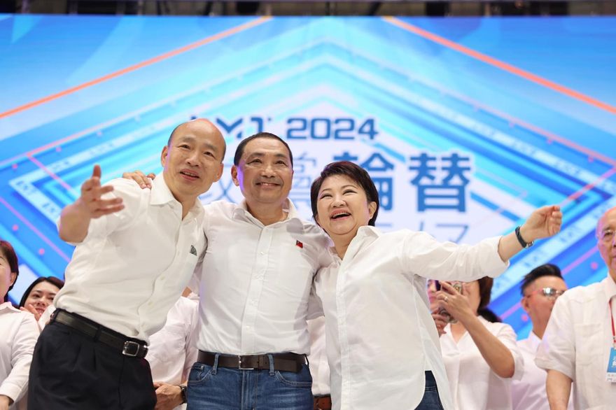 719國民黨台中大造勢　「燕子」、「禿子」合體反惡罷