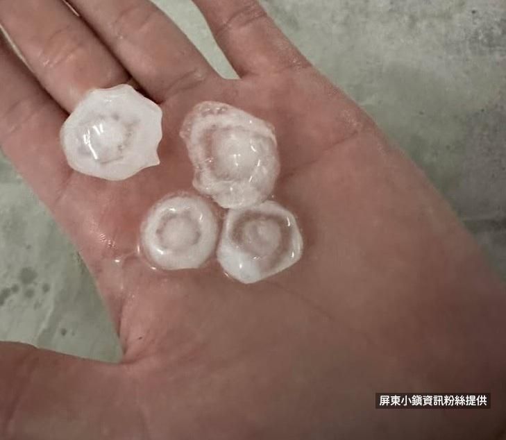雷雨＋冰雹狂轟屏東高樹「567戶停電」　台電搶修：161戶未恢復