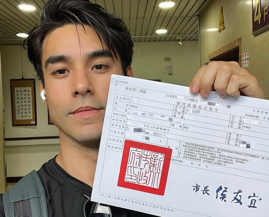 台巴混血戴凱文服替代役「遭酸當爽兵」　他嗆：是在哭啥
