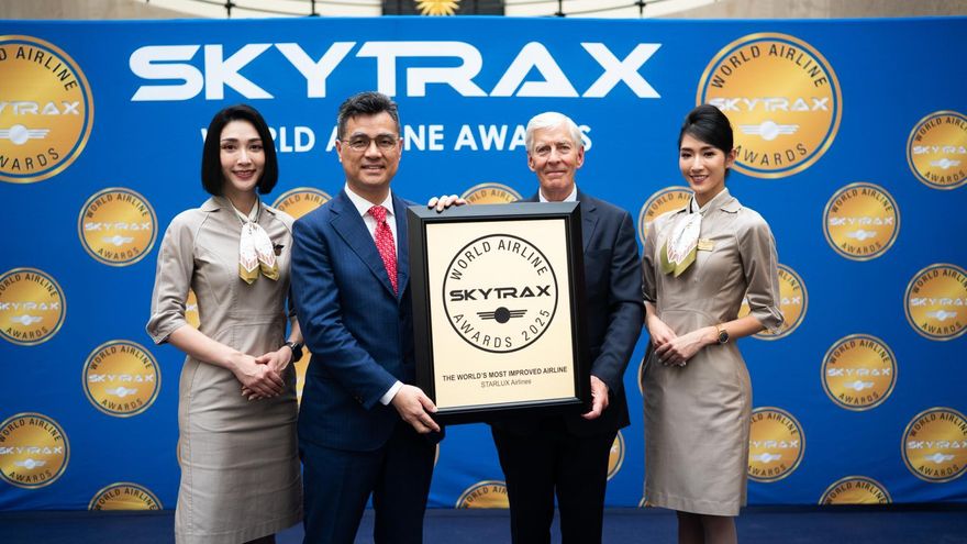 航空排名大洗牌：星宇開航五年勇奪Skytrax五星航空