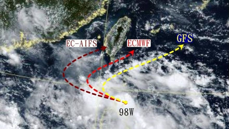 準「丹娜絲」最快3天後生成！　專家：週末甩尾逼近台